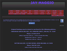 Tablet Screenshot of jaymaggio.com